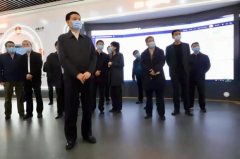 工业和信息化部部长肖亚庆莅临郑州亿达科技新城开展调研工作