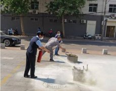 民生银行友谊北大街支行组织开展消防培训演练