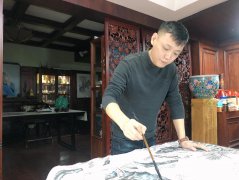 著名画家陶润文作品《花影》被中国国家博物馆收藏