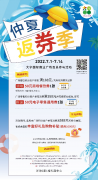 大宁国际“仲夏返券季”来袭！ “购物补贴”促消费