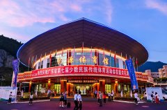 乌兰图雅放歌广东省第七届少数民族传统体育运动会开幕式
