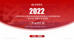 河北省2021年度职业院校教师素质提高计划国家级培训项目培训班收官