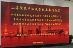 星辰大海，星际救援成功登陆上海股交中心
