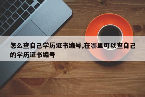 怎么查自己学历证书编号,在哪里可以查自己的学历证书编号
