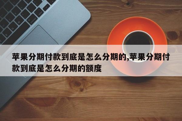 苹果分期付款到底是怎么分期的,苹果分期付款到底是怎么分期的额度